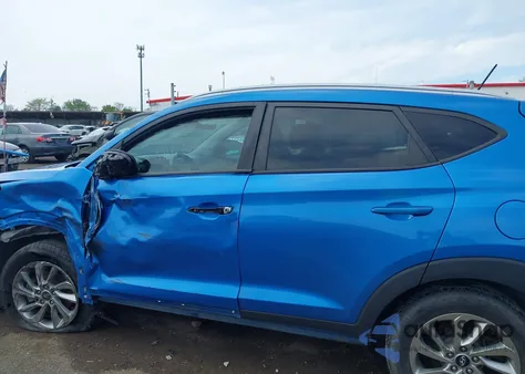 2016 Hyundai Tucson Se from USA, damaged, VIN KM8J3CA46GU158341
